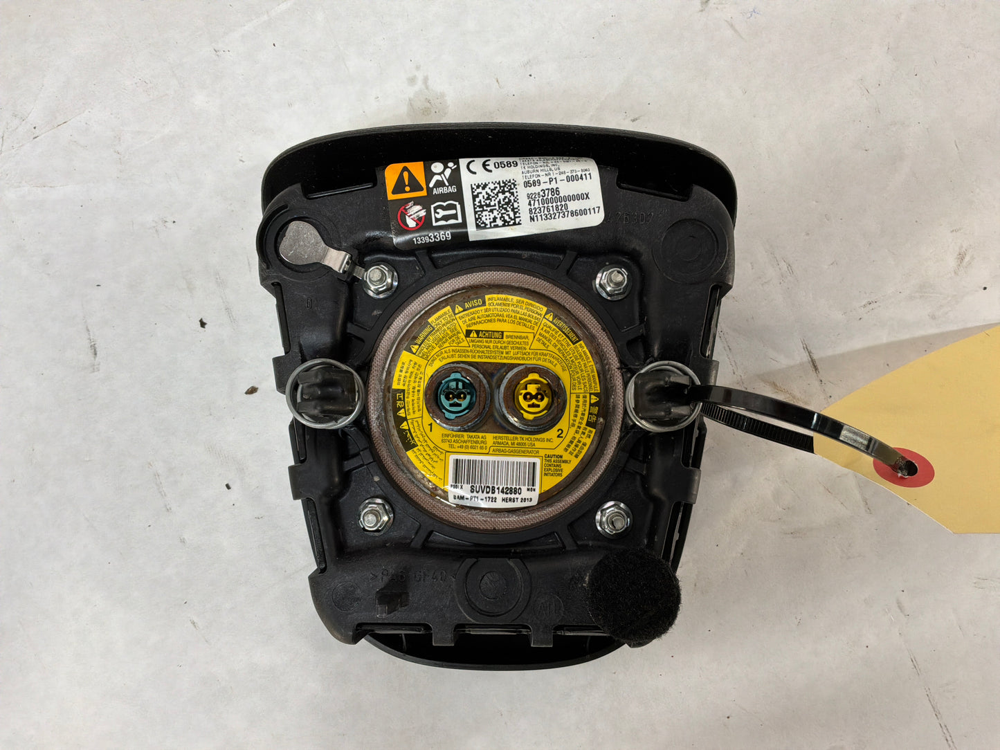 2014 Chevy Caprice PPV Steering Wheel Air Bag Airbag OEM
