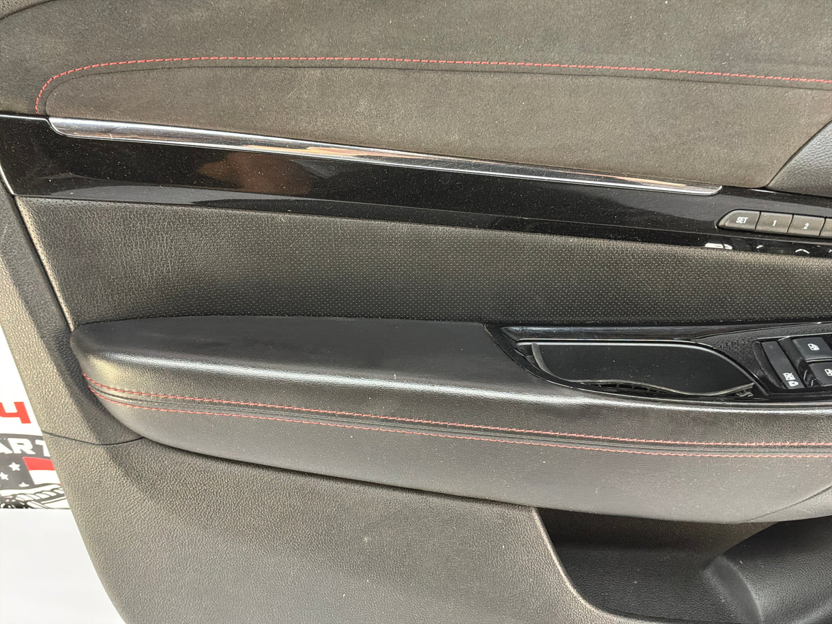 2014 Chevy SS Sedan LH Driver Front Interior Door Panel Trim OEM