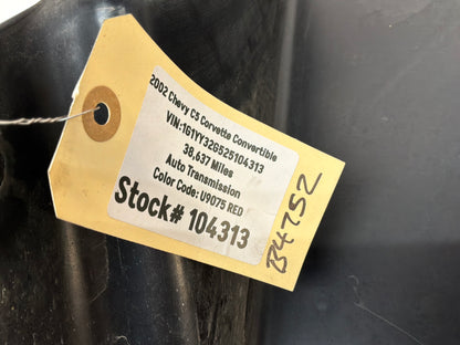 2002 Chevy Corvette Convertible Lower Radiator Support Assembly OEM