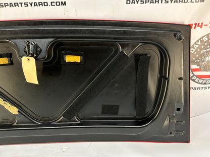 2002 Chevy Corvette Convertible  Trunk Deck Lid Red OEM