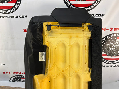 2017 Chevy SS Sedan Rear Seats Black Leather Alcantara Suede OEM
