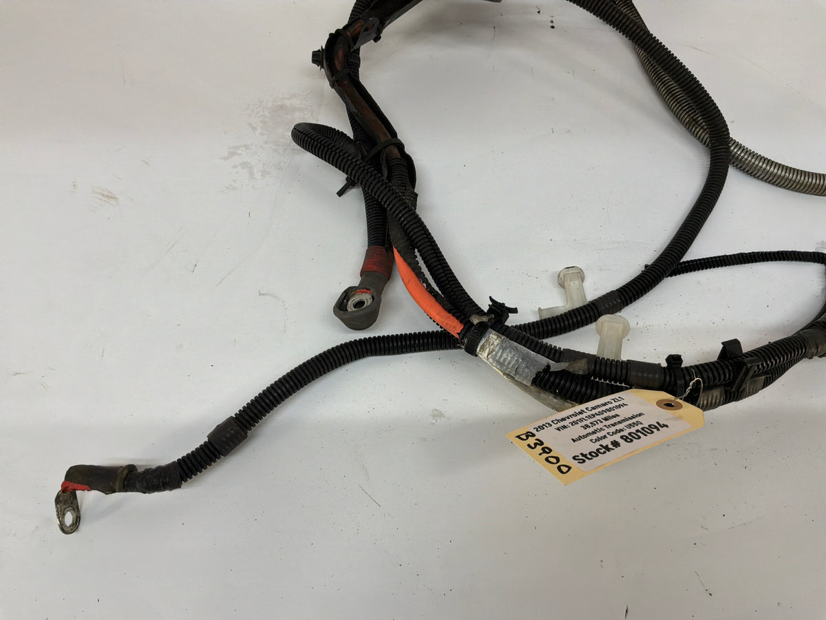 2013 Chevy Camaro ZL1 Engine Battery Positive Cable Wire Wiring Harness OEM