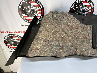2006 Cadillac CTS-V RH & LH Interior Quarter Trunk Carpet Felt Liner Trim