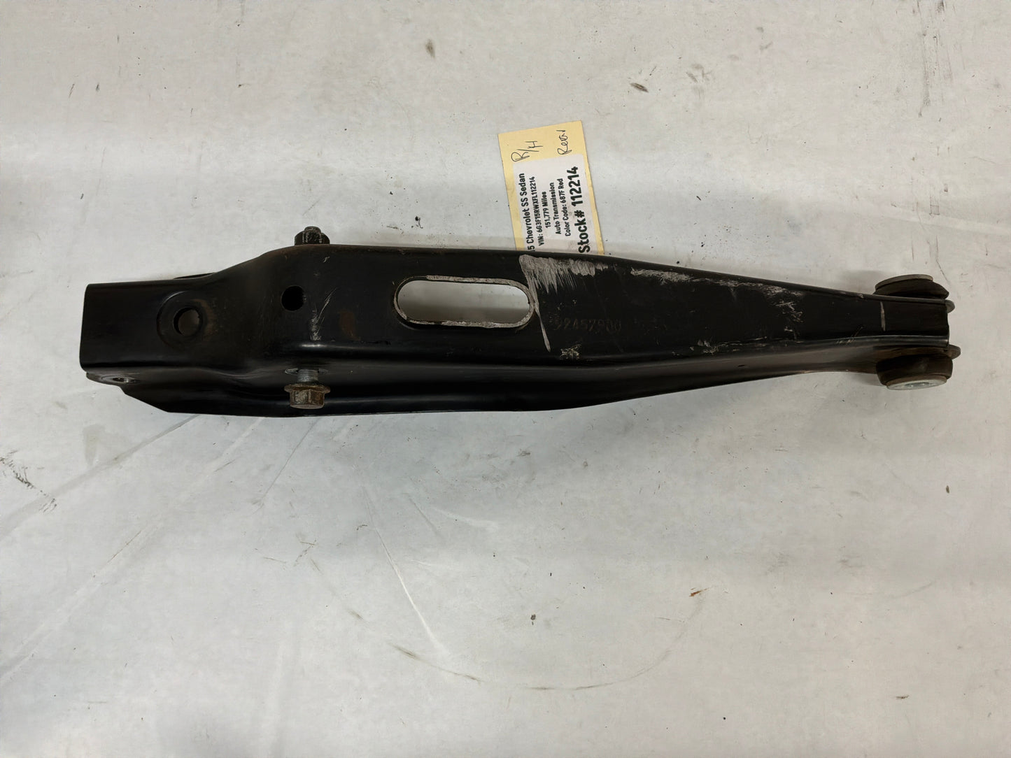 2015 Chevy SS Sedan RH Passenger Rear Suspension Lower Control Arm OEM