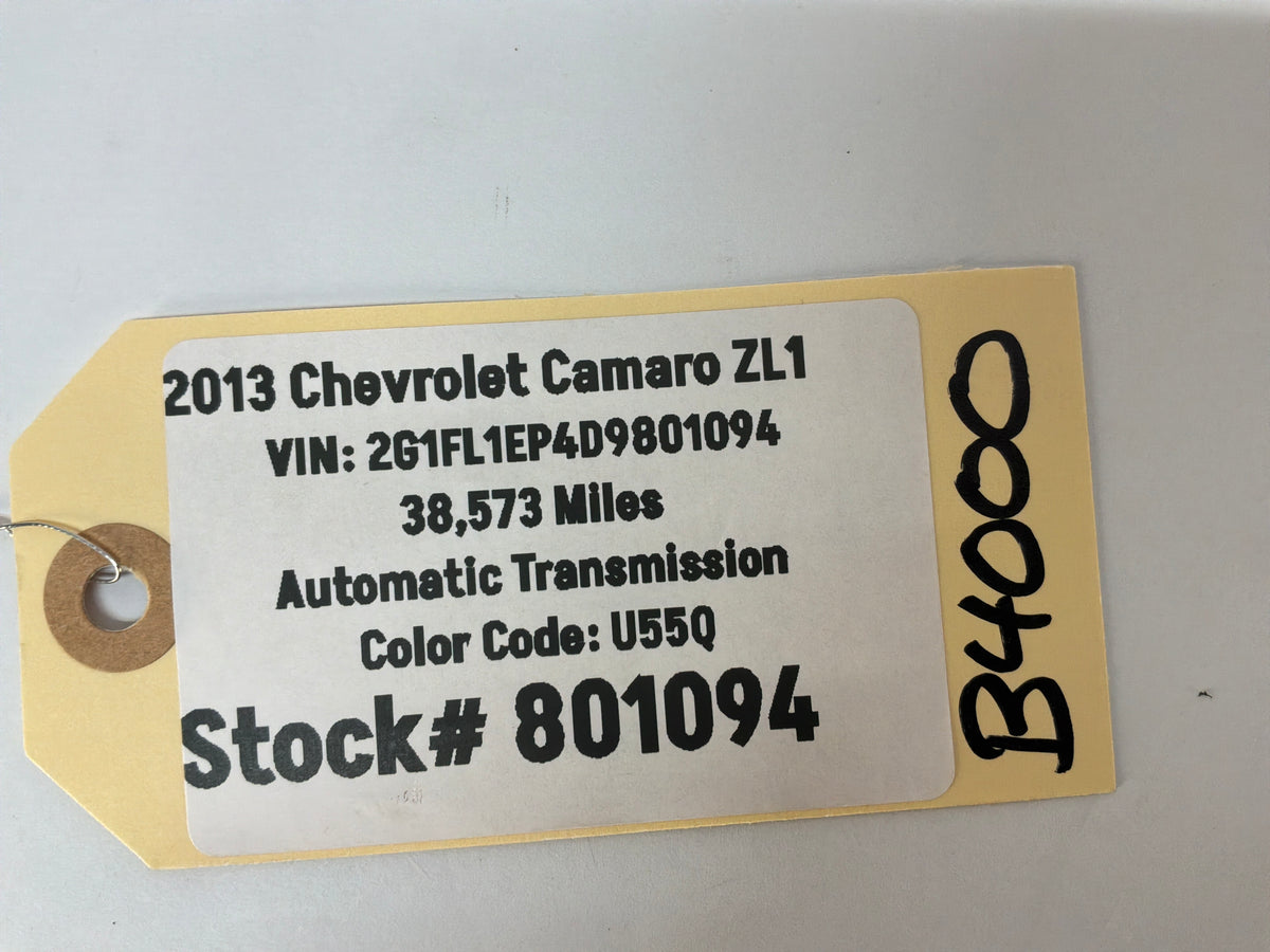 2013 Chevy Camaro ZL1 Electric Power Steering Positive Negative Batter Wire Harness OEM