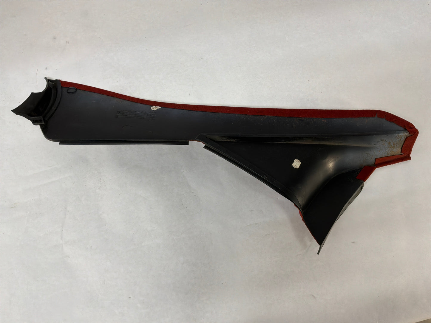 2004 Pontiac GTO RH & LH Console Interior Red Suede Trim Panels OEM