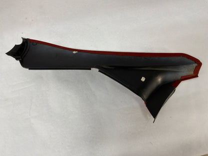 2004 Pontiac GTO RH & LH Console Interior Red Suede Trim Panels OEM