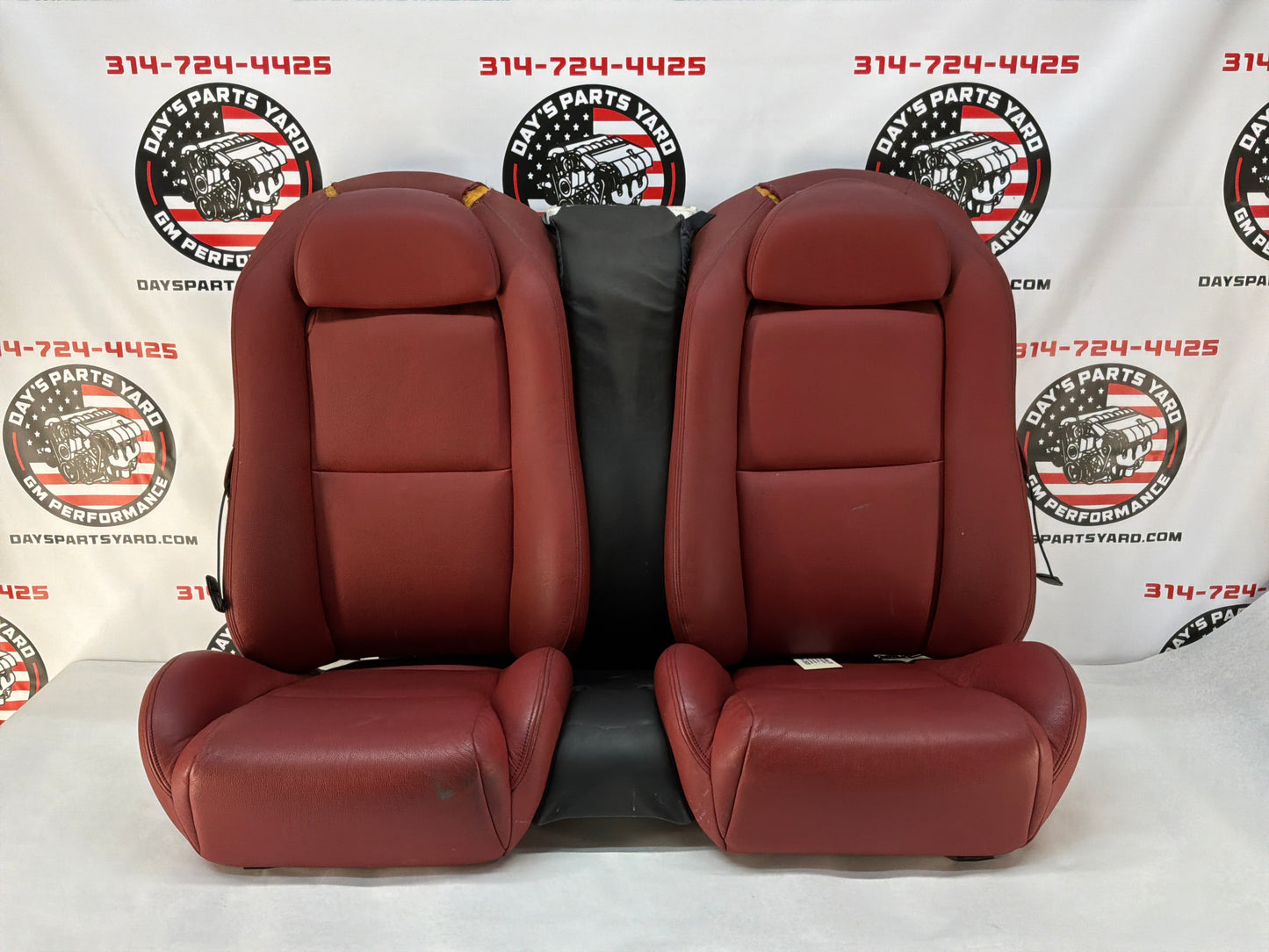 2004 Pontiac GTO Red Leather Seats Fronts and Rears OEM