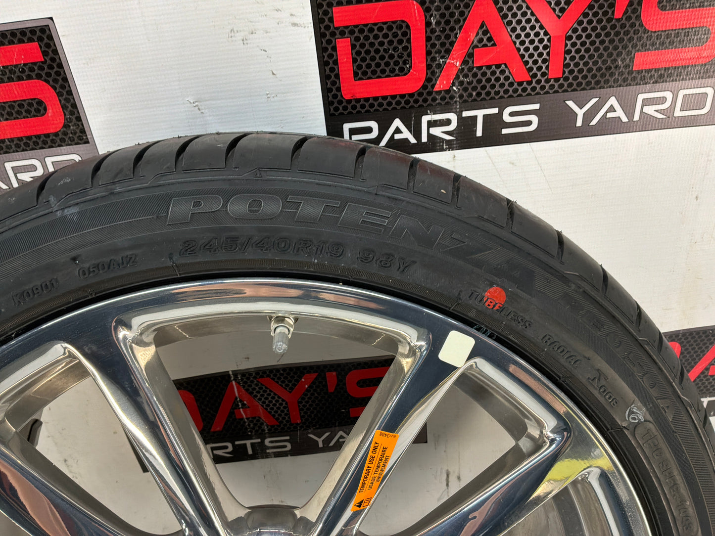 Spare tire - Day's Parts Yard