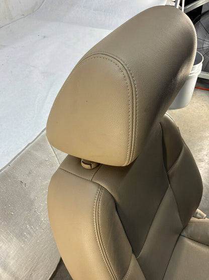 2012 Chevy Avalanche LH Driver Front Seat Leather Cashmere OEM