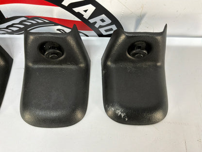 2007 Chevy C6 Corvette Convertible RH & LH LH Driver Seat Track Frame Finish Covers Trims OEM