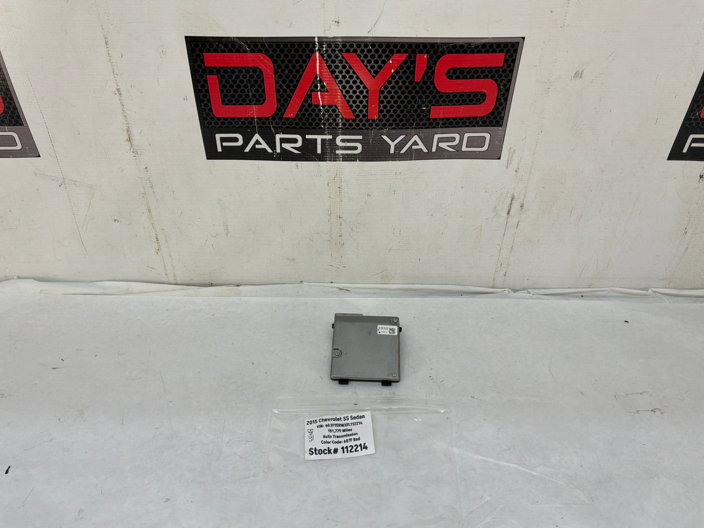 2015 Chevy SS Sedan Windshield Lane Departure Camera Module System OEM