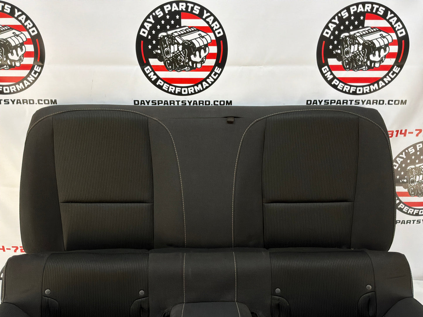2014 Chevy Camaro SS Seats Front and Rears Black Cloth OEM