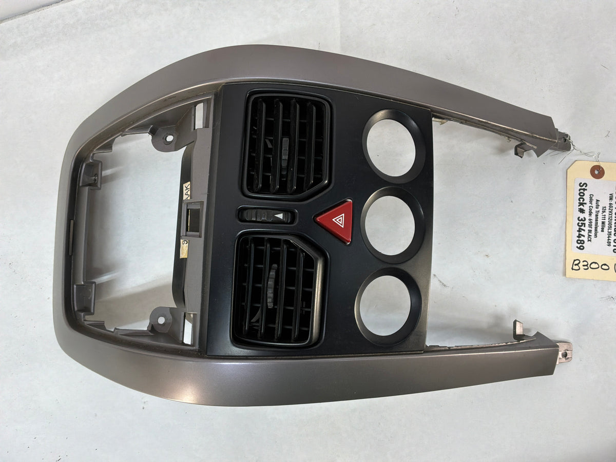 2005 Pontiac GTO Center Dash Radio HVAC Bezel Plate Panel Trim OEM