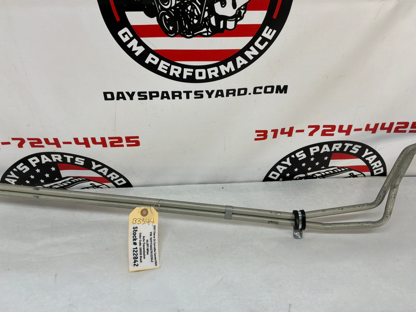 2007 C6 Corvette Convertible Transmission Oil Coolant Lines Hoses Tubes OEM