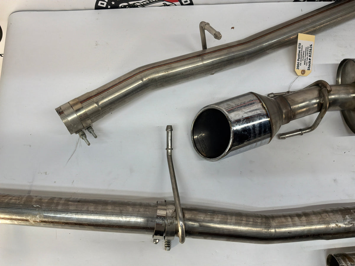 2005-2006 Pontiac GTO Borla S-Type Cat Back Exhaust System