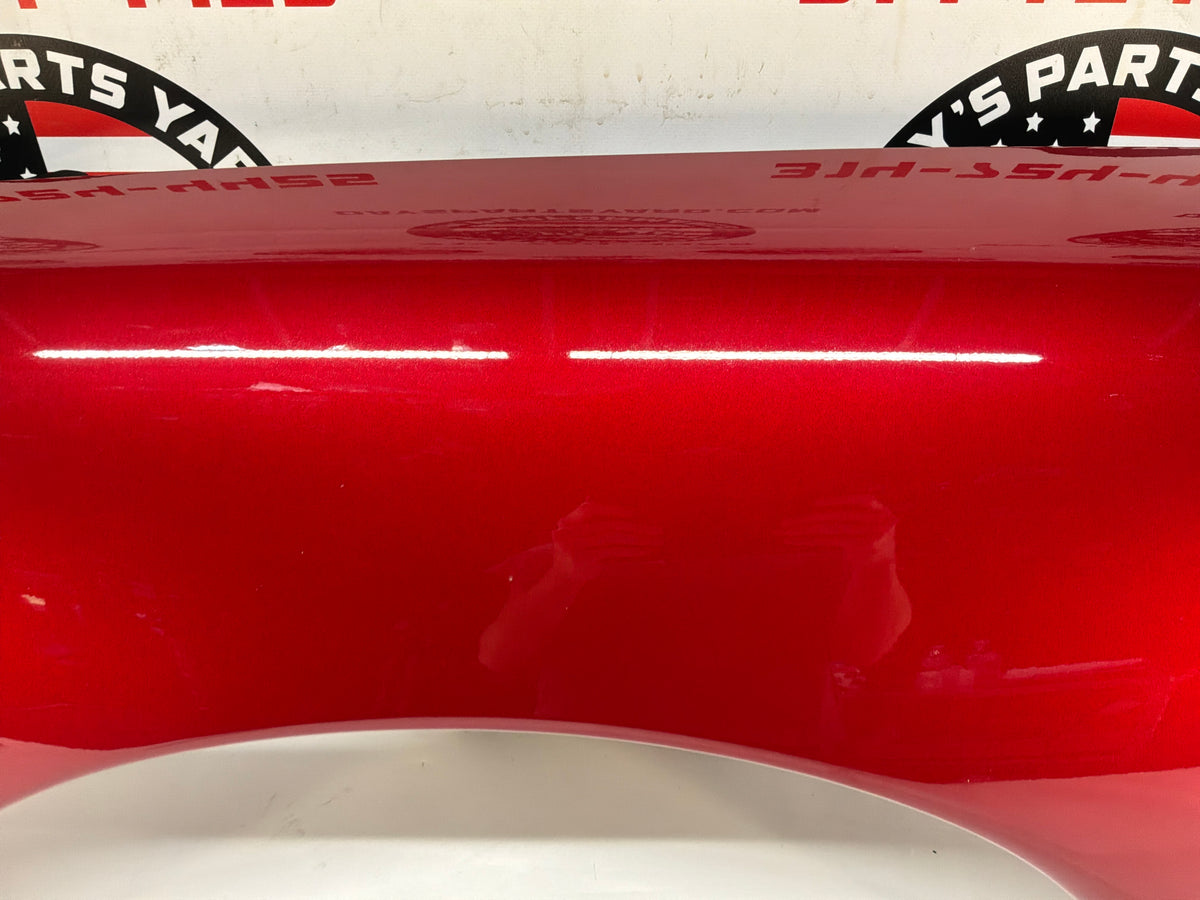 2002 Chevy C5 Corvette LH Driver Rear Quarter Fender Panel Red OEM