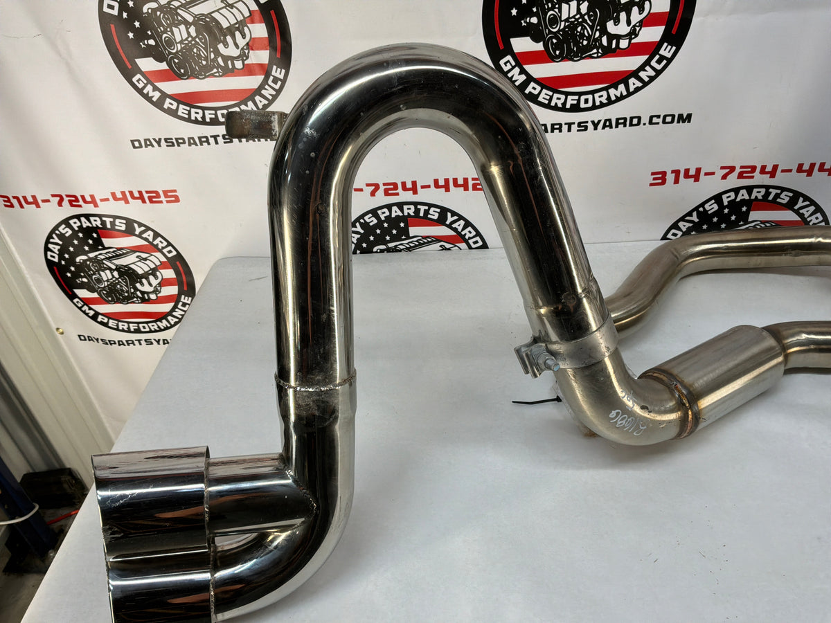 1999 Chevy C5 Corvette BBE Billy Boat Bullet Axle Back Exhaust