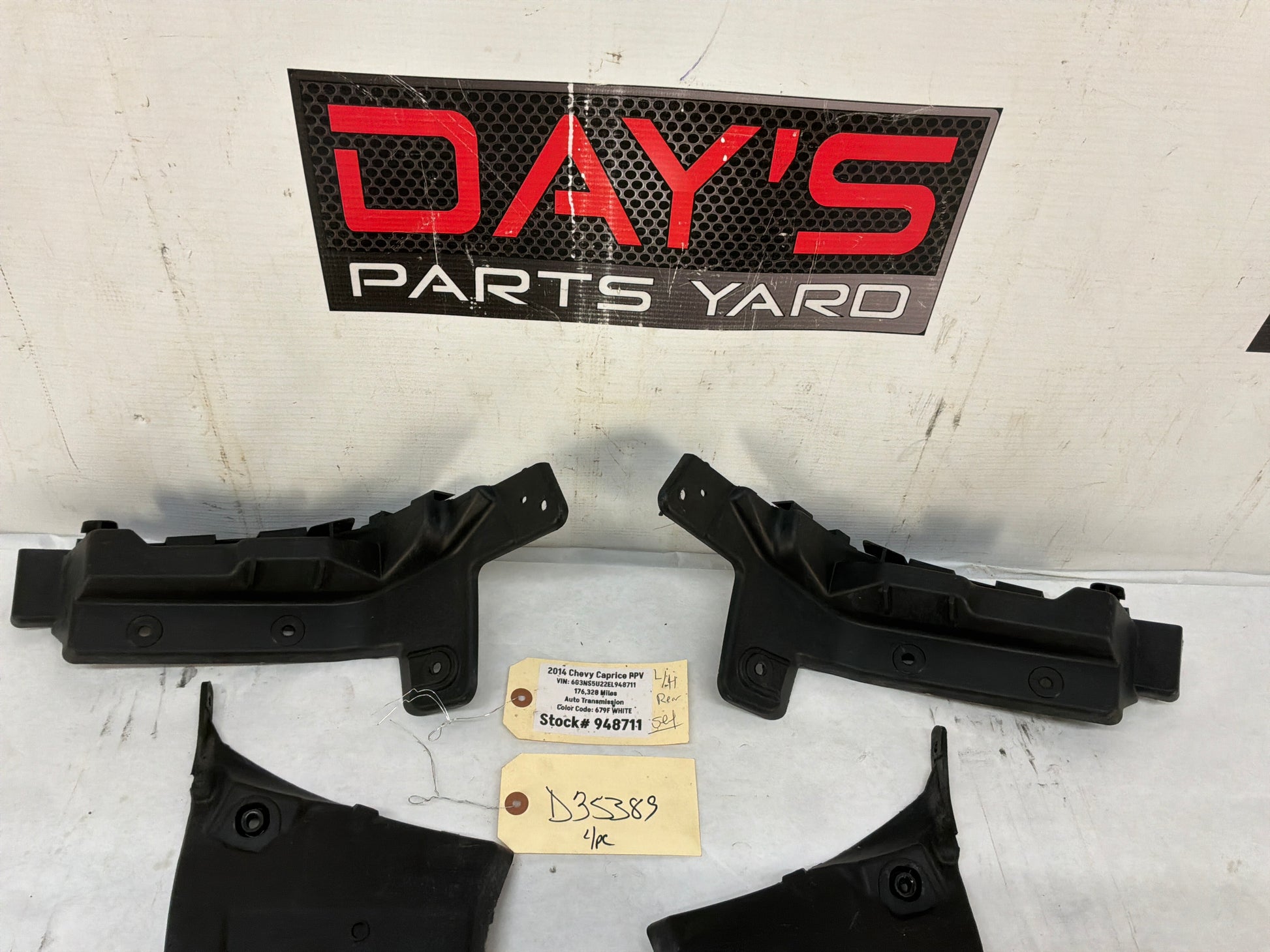 Bumper brackets - Day's Parts Yard