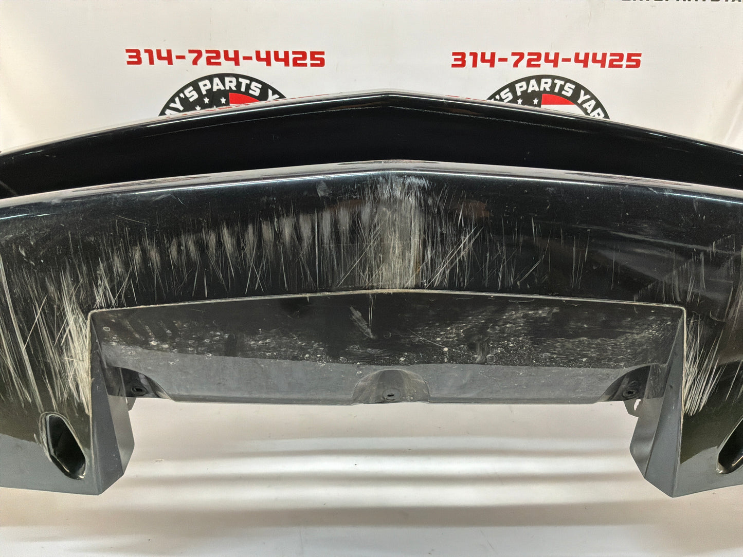 2007 Chevy C6 Corvette Convertible Complete Front Bumper Cover Panel Black OEM
