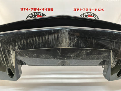 2007 Chevy C6 Corvette Convertible Complete Front Bumper Cover Panel Black OEM