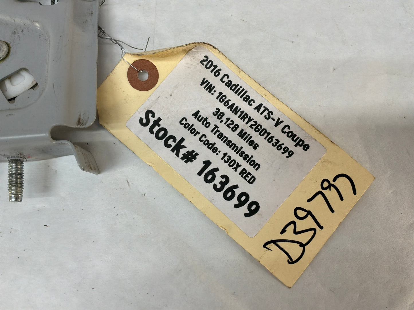 2016 Cadillac ATS-V Coupe LH Driver Front Window Regulator Motor OEM