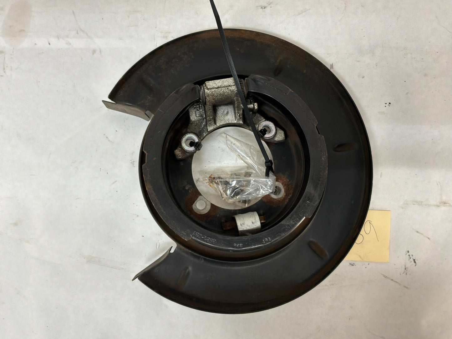 2004 Pontiac GTO LH Driver Rear Brake Caliper Hub Dust Shield OEM