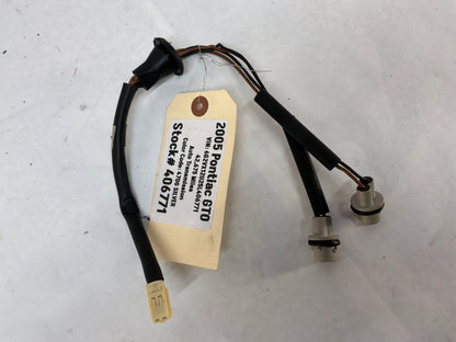 2005 Pontiac GTO License Plate Tag Light Wire Wiring Harness OEM