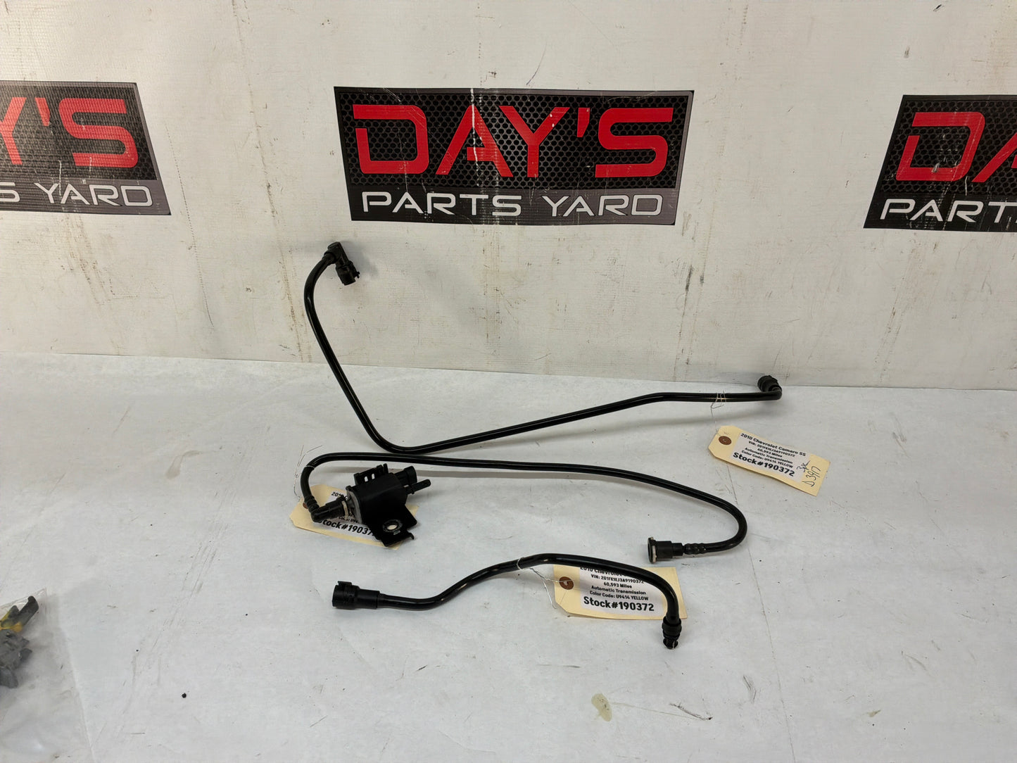 Evap lines - Day's Parts Yard