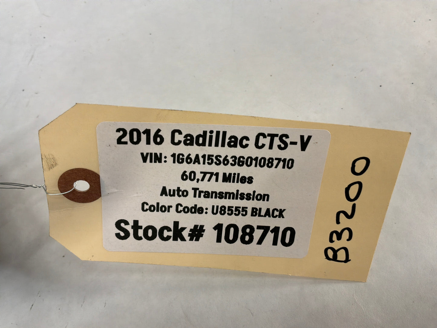 2016 Cadillac CTS-V Dash Stop and Start Trim Panel OEM