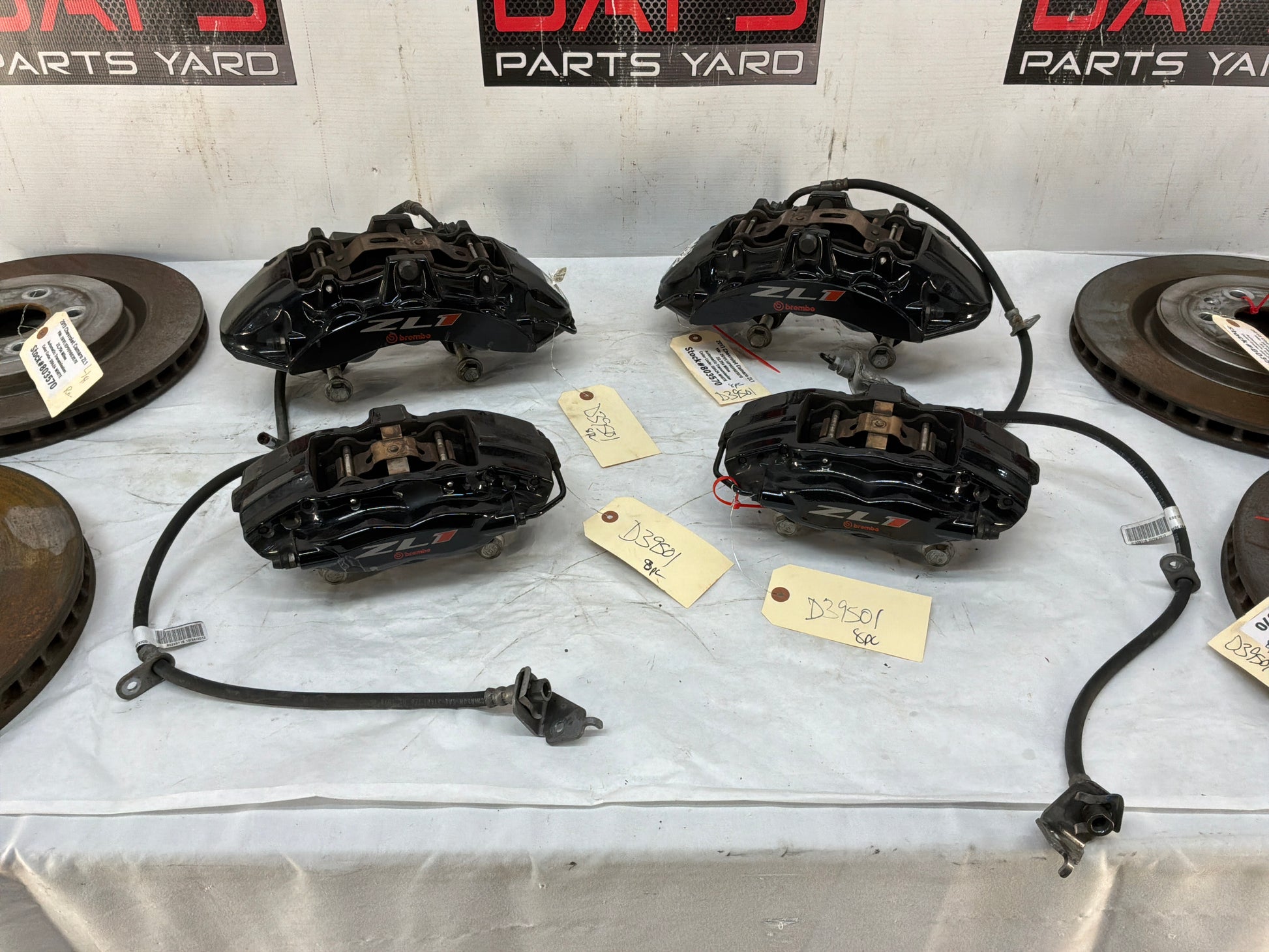 Front and rear calipers - Day's Parts Yard