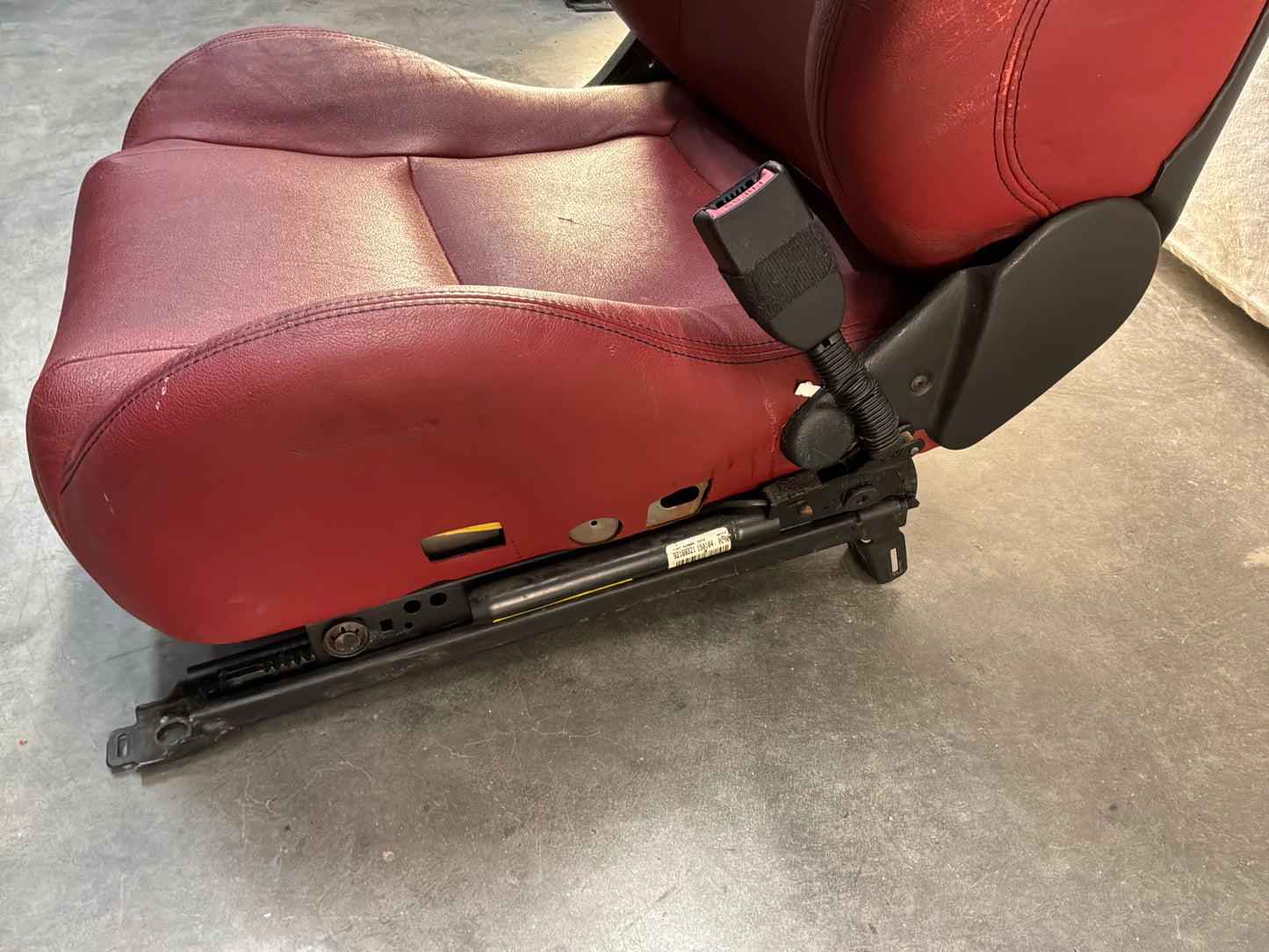 2004 Pontiac GTO Red Leather Seats Fronts and Rears OEM
