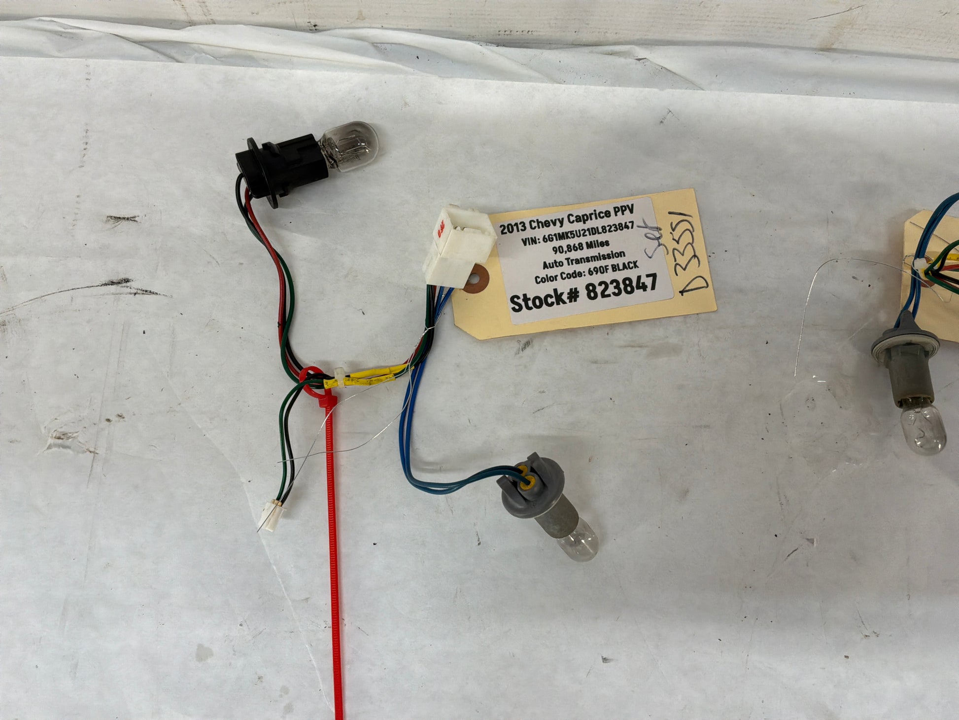 Tail light harnesses - Day's Parts Yard