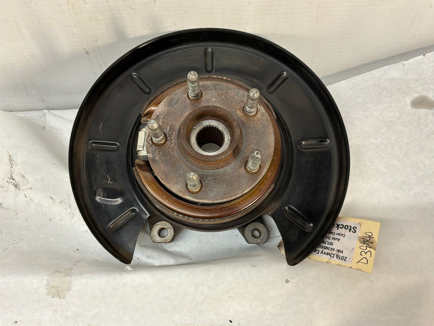 2016 Chevy Caprice PPV LH Driver Rear Suspension Spindle Knuckle Hub Assembly OEM