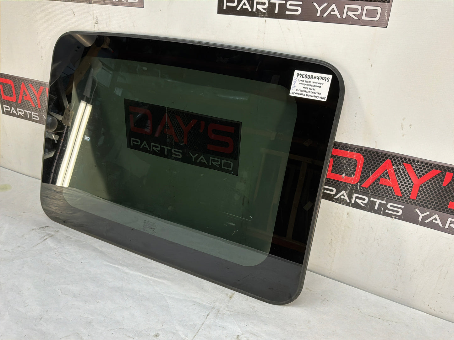 2014 Chevy Camaro ZL1 Sun Moon Roof Sunroof Glass OEM