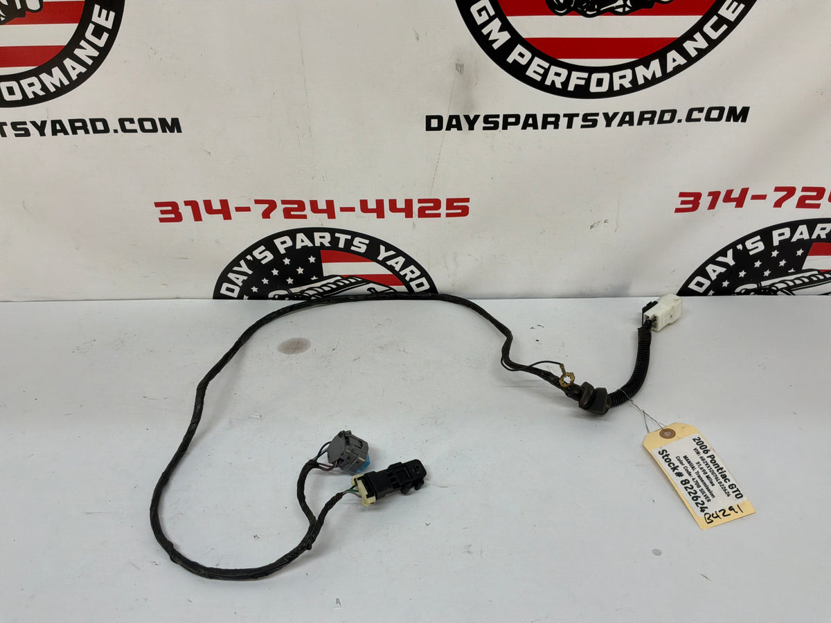 2006 Pontiac GTO Fuel Gas Tank Pump Wire Wiring Harness OEM
