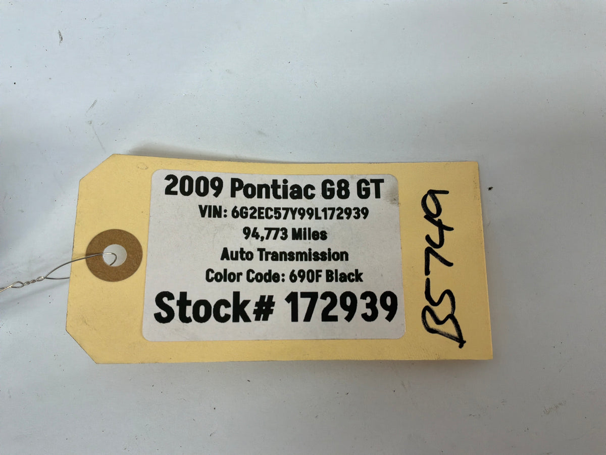 2009 Pontiac G8 Base Positive Battery Jump Start Positive Post Terminal Fuse Cover OEM - Day's Parts Yard
