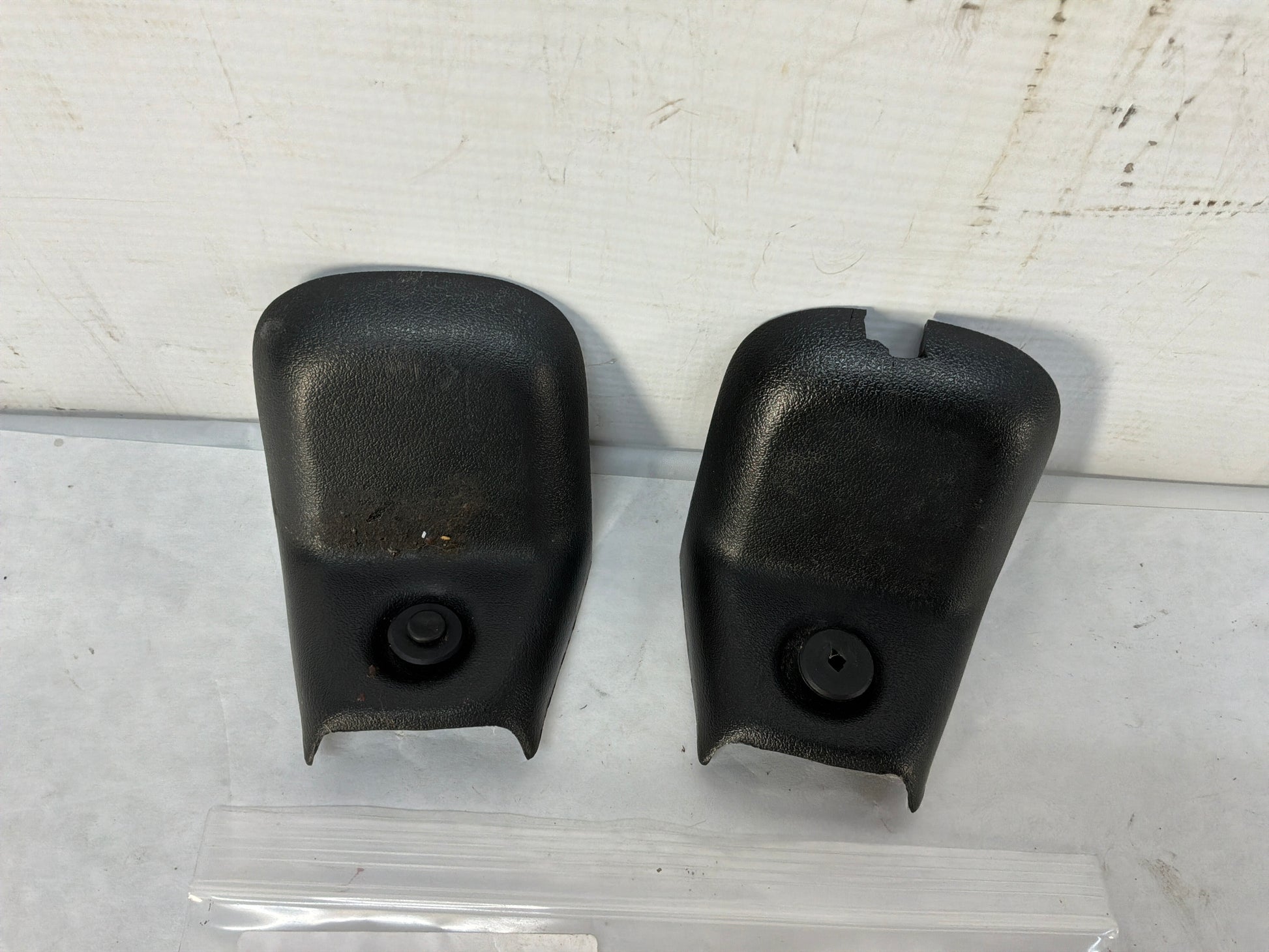 1999 Chevy C5 Corvette RH Passenger Seat Track Frame Finish Covers Trims OEM - Day's Parts Yard