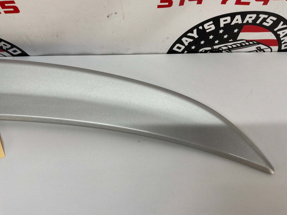 2014 Chevy SS Sedan Trunk Deck Lid Spoiler Wing Silver OEM