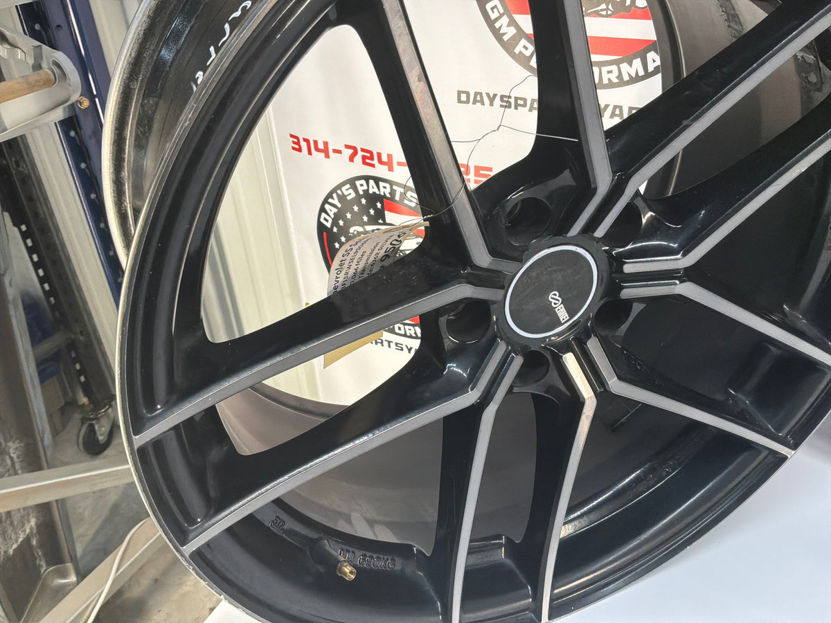 2014 Chevy SS Sedan Enkei RPF1 Wheels Rims 19x8 19x9