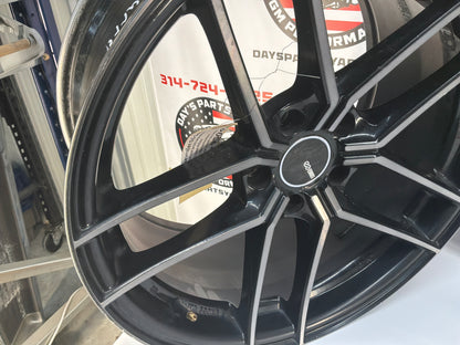 2014 Chevy SS Sedan Enkei RPF1 Wheels Rims 19x8 19x9