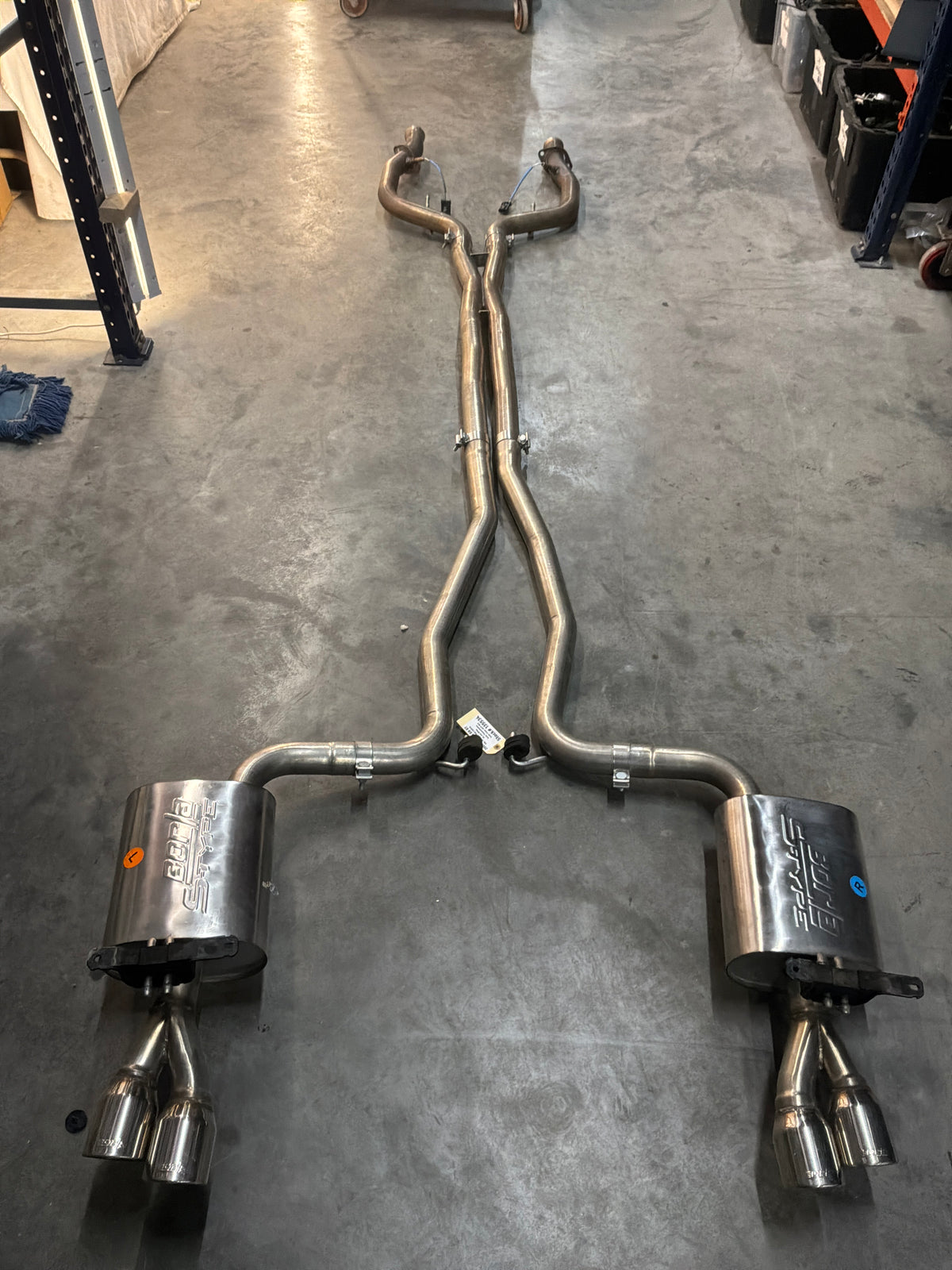 2008-2009 Pontiac G8 GT Borla S Type Cat Back Exhaust System