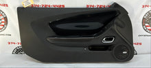2013 Chevy Camaro ZL1 LH Driver Carbon Flash Front Interior Door Panel Trim OEM - Day's Parts Yard