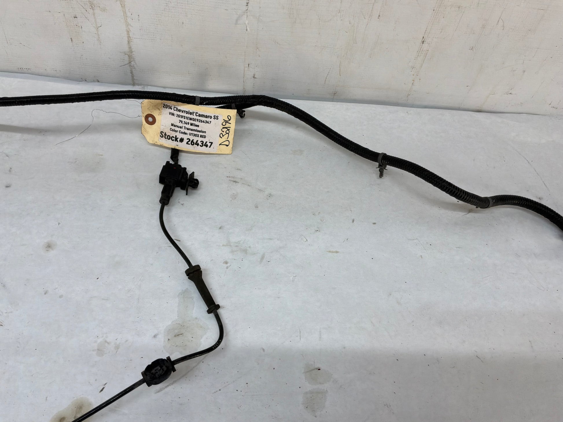 2014 Chevy Camaro SS Rear Suspension Cradle Subframe Wire Wiring Harness OEM - Day's Parts Yard