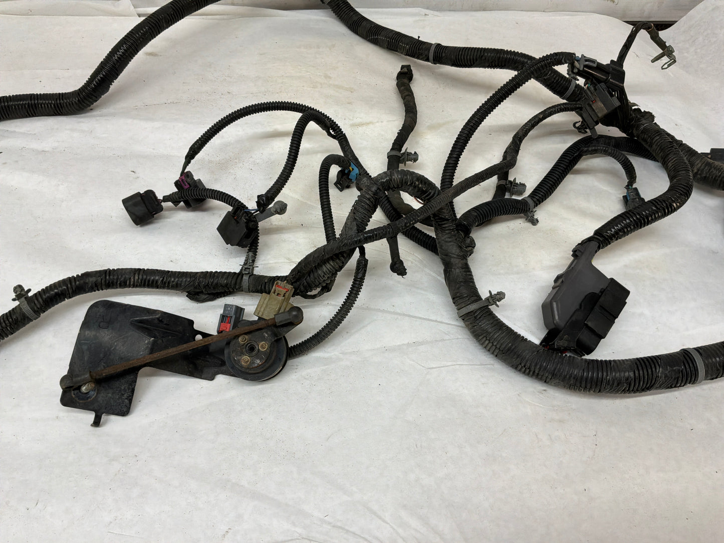 2014 Chevy Camaro ZL1 Engine Bay Head Lamp Light Firewall Wire Wiring Harness OEM