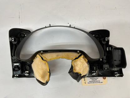 2007 Chevy C6 Corvette Convertible Dash Gauge Cluster Speedometer Bezel Panel w/ Switches OEM