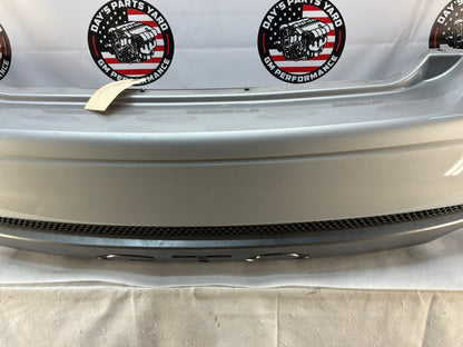 2005 Pontiac GTO Rear Bumper Cover w/ Lower Insert Valance Diffuser Panel Silver OEM