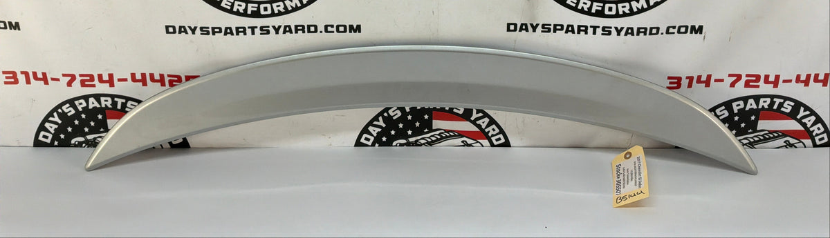 2017 Chevy SS Sedan Trunk Deck Lid Spoiler Wing Silver OEM
