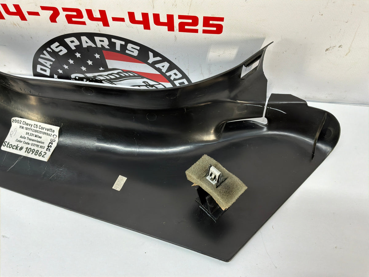 2002 Chevy C5 Corvette RH Passenger Interior B Pillar Trim Panel Cover OEM