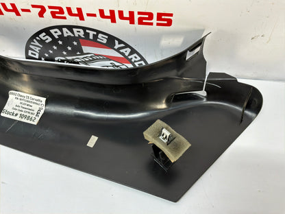 2002 Chevy C5 Corvette RH Passenger Interior B Pillar Trim Panel Cover OEM